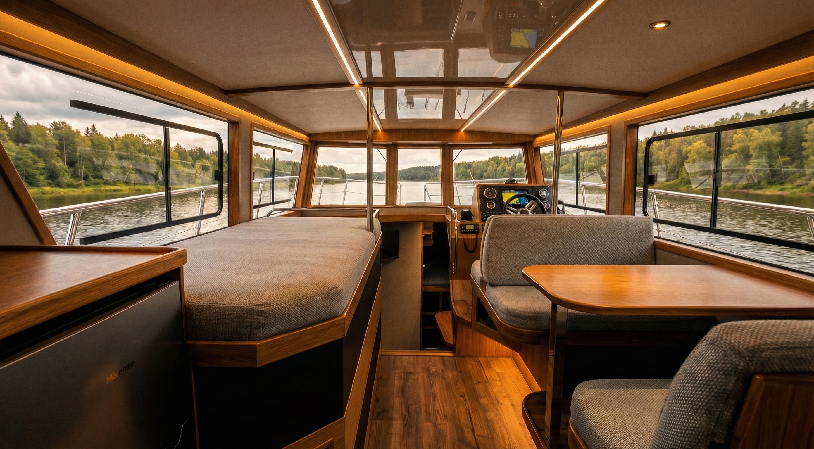 Пост управления: навигация и контроль